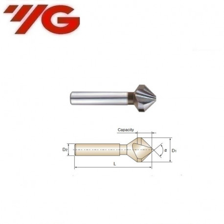 POGŁĘBIACZ  4.3  DIN 335-C  90°  HSS Co8