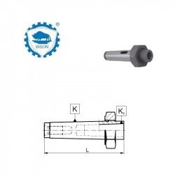 Tuleja redukcyjna 2-1 do narzędzi z chwytem Morse'a z płetwą z nakrętką ściągającą   DIN 228  Typ 1775