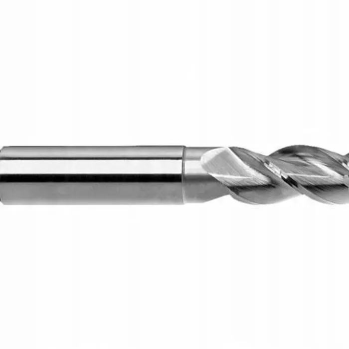  Frez trzpieniowy do metali lekkich 6mm 3-ostrzowy walcowo-czołowy HSS FENES 