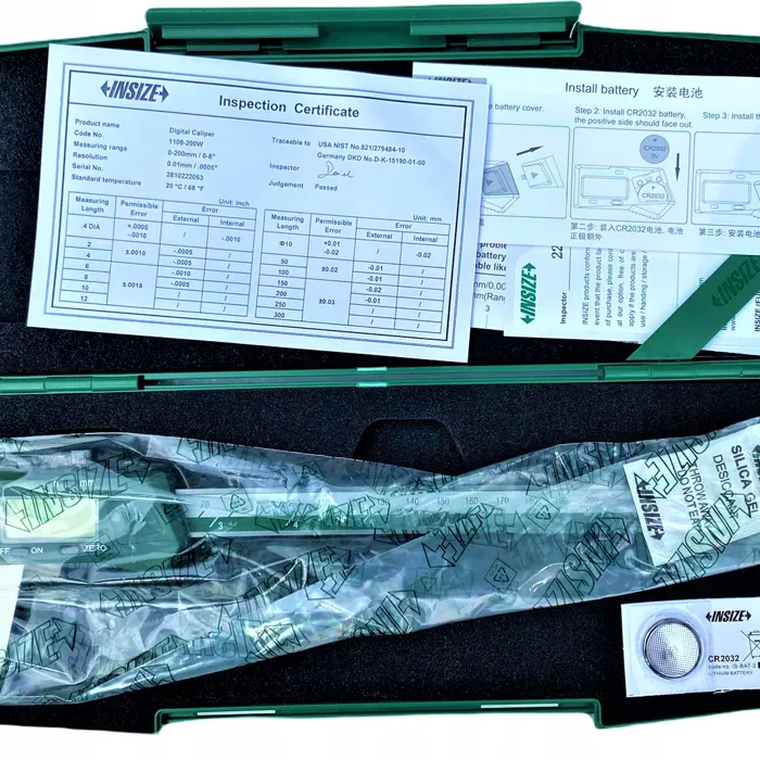  INSIZE 1108-200W Suwmiarka elektroniczna 0-200 mm 