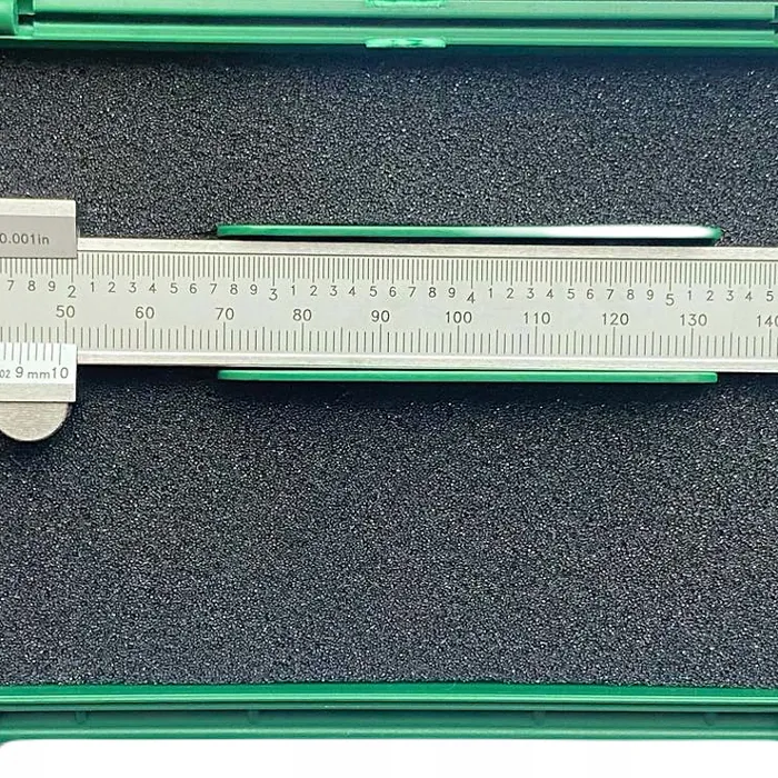  INSIZE 1205-1501S Suwmiarka 150 mm noniuszowa ze śrubą zaciskową 0.02 mm 