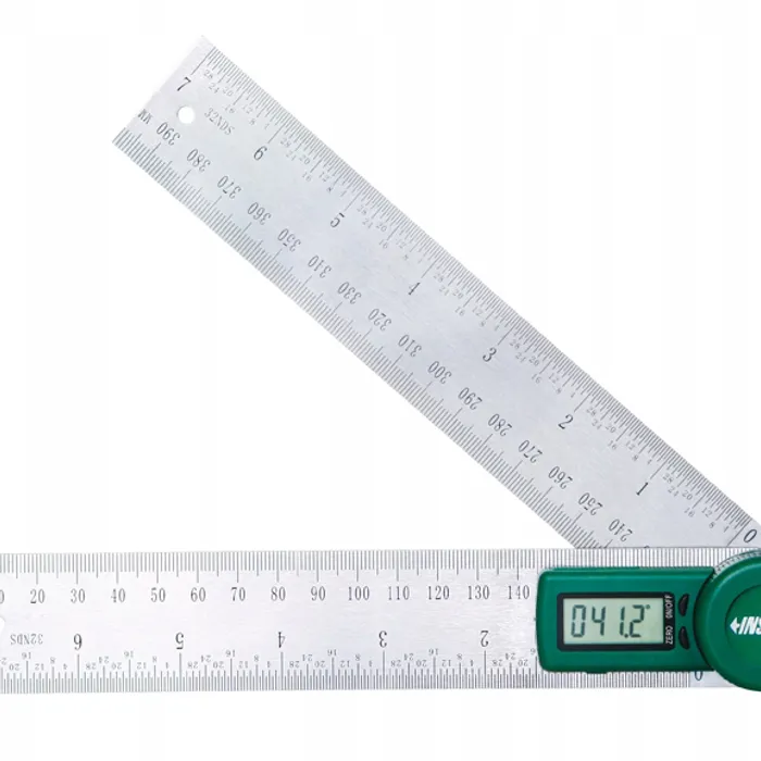  INSIZE Kątomierz cyfrowy zakres 0-360° 200 mm 
