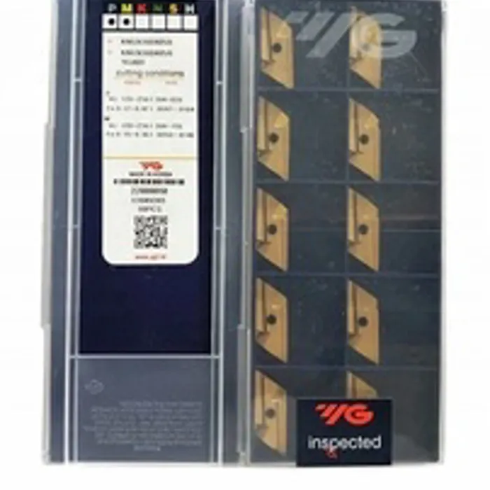  Płytki KNUX 160405R YG801 YG-1 inox, stal, żeliwo stal utwardzona itp. 