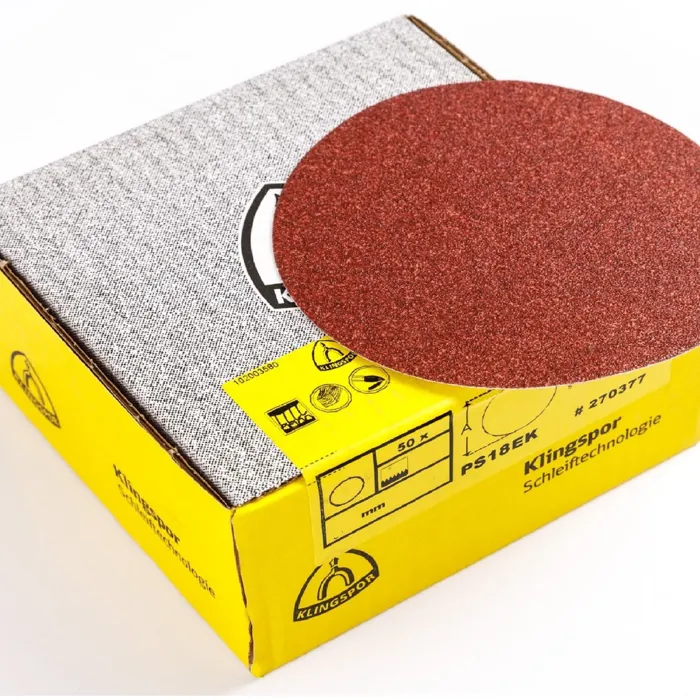  KLINGSPOR Krążek ścierny fi125 mm gradacja 80 - 50szt 