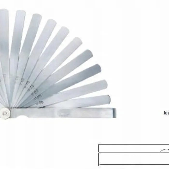INSIZESzczelinomierzlistkowyMWSb17sztL200mmwzakresie00510mm