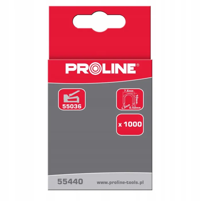  PROLINE 1000 ZSZYWEK PÓŁOKRĄGŁYCH HARTOWANYCH 10MM 