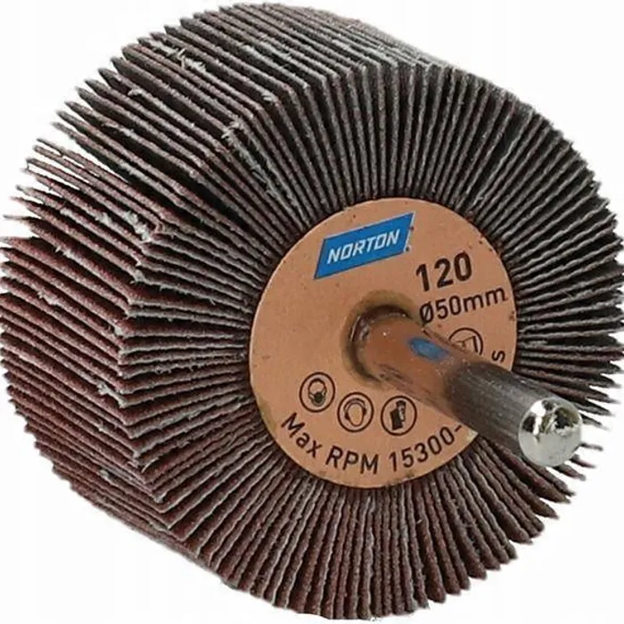  Norton Ściernica listkowa trzpieniowa 50x30x6mm P120 