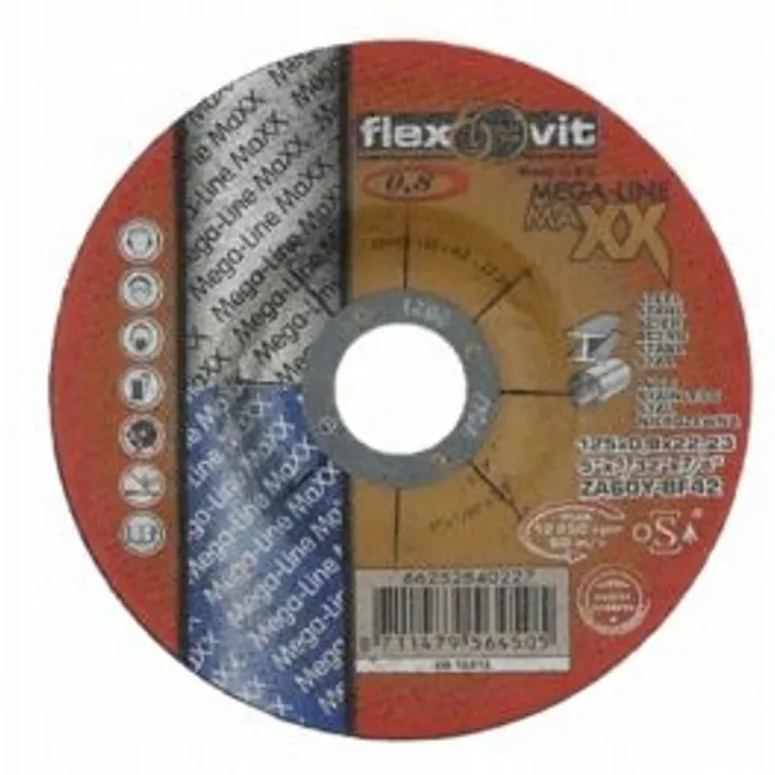  Flexovit cienka tarcza do cięcia 125x0,8 PREMIUM 