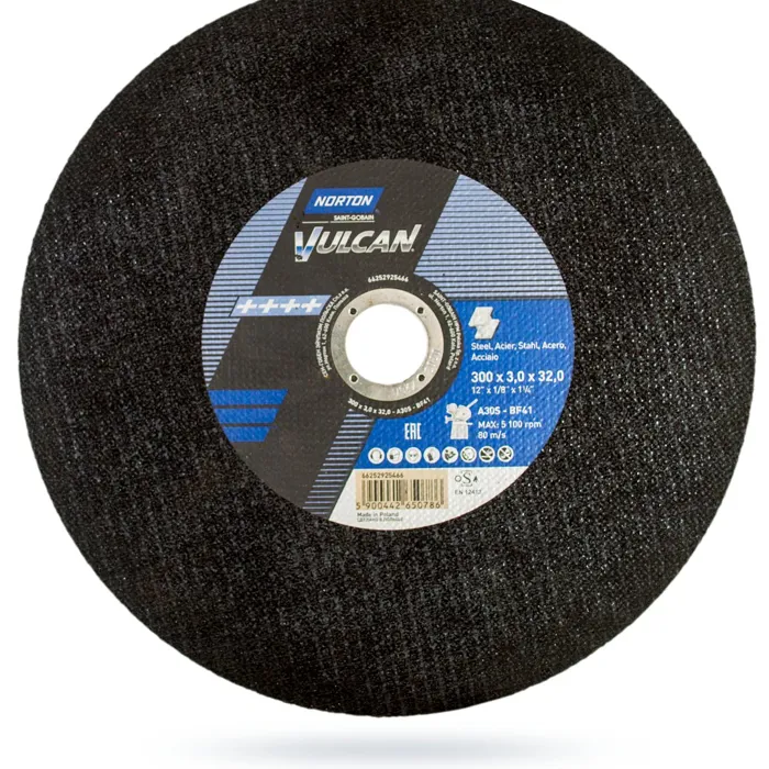  Norton tarcza 300x3x32 tarcza do gumówki 300/3/32 do przecinania stali 