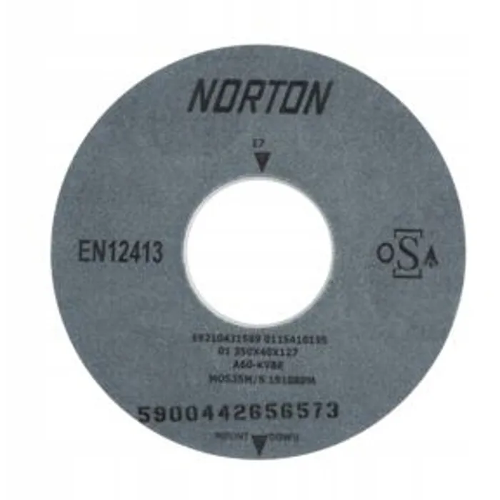  NORTON tarcza 350x40x127 A60KVBE 