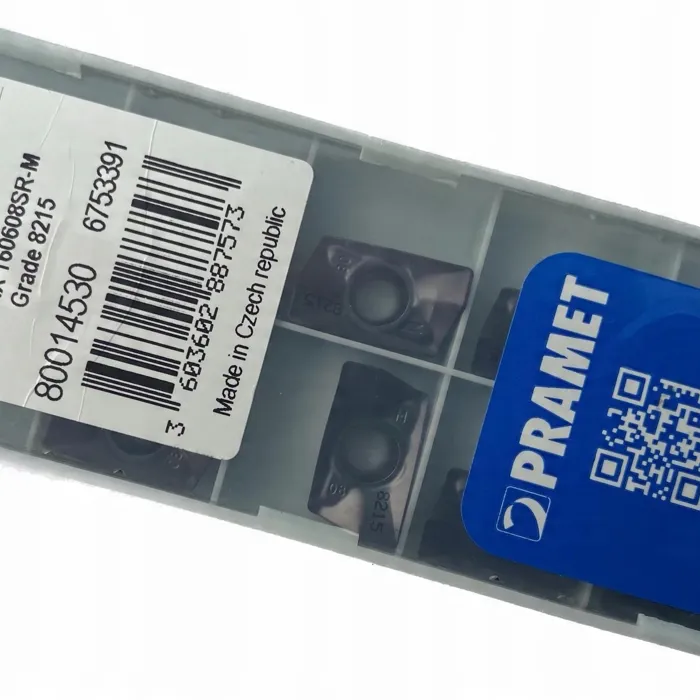  PRAMET ADMX 160608SR-M 8215 stal, inox Płytki do frezowania 