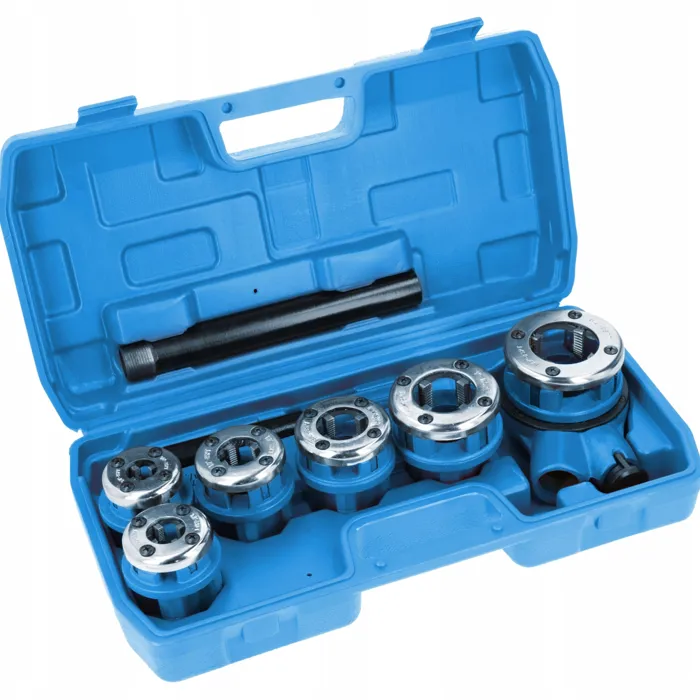  HOGERT GWINTOWNICA DO RUR 1/4, 3/8, 1/2, 3/4, 1, 1.1/4” 6 nasadek 