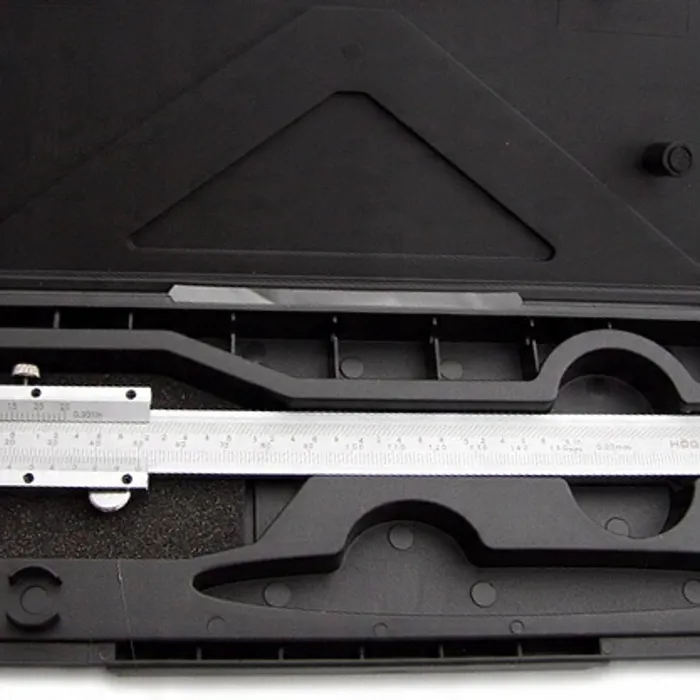  Hogert suwmiarka noniuszowa 150 mm z glębokościomierzem 0,02 mm dokładna 
