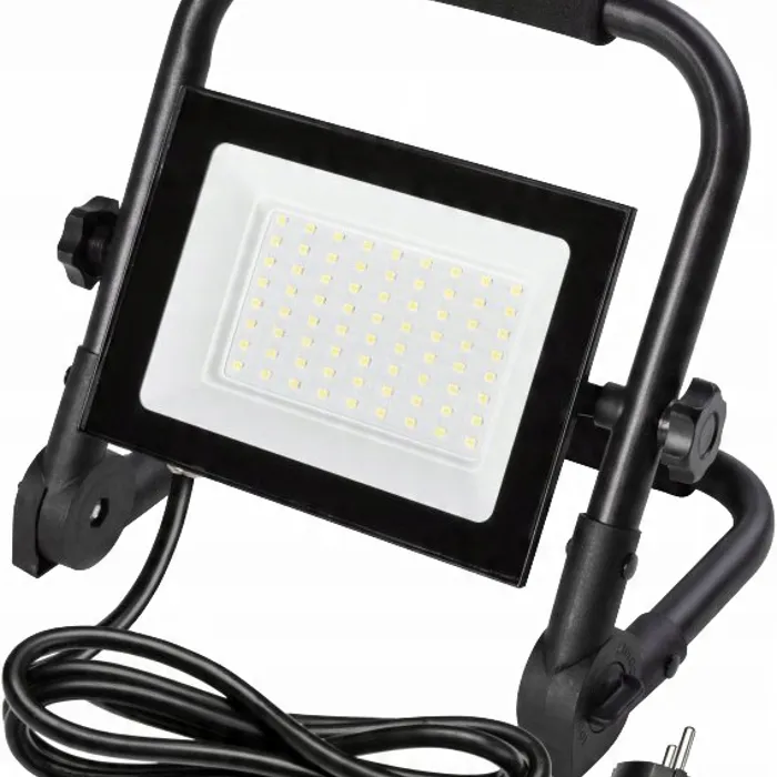  GTV Naświetlacz przenośny NELI, LED, 50W, 4500lm, 6400K, IP65, kabel 1,5m 