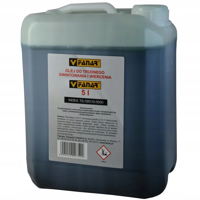  Preparat do wiercenia o gwintowania 5L Fanar T0-100110-5000 