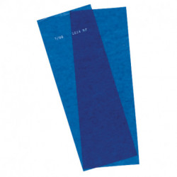 Szablon krótkoterminowy Szablon krótkoterminowy niebieski, 75 x 180 mm, 100 szt.