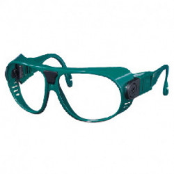 Nylonowe okulary ochronne przezroczyste, nietłukące, regulowane