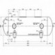 Zbiornik sprężonego powietrza DB VZ 1000/16 H
